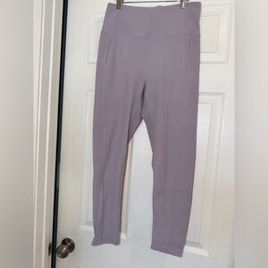 FP Movement by Free People Ribbed Lavender Leggings